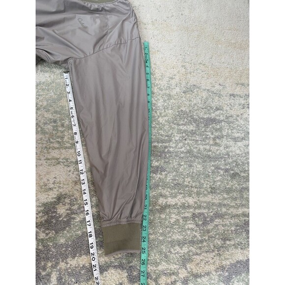 SET (2) Cabelas V-neck Pullover Men's Medium Blue Tan Windbreaker Golf Outdoor - Picture 8 of 14